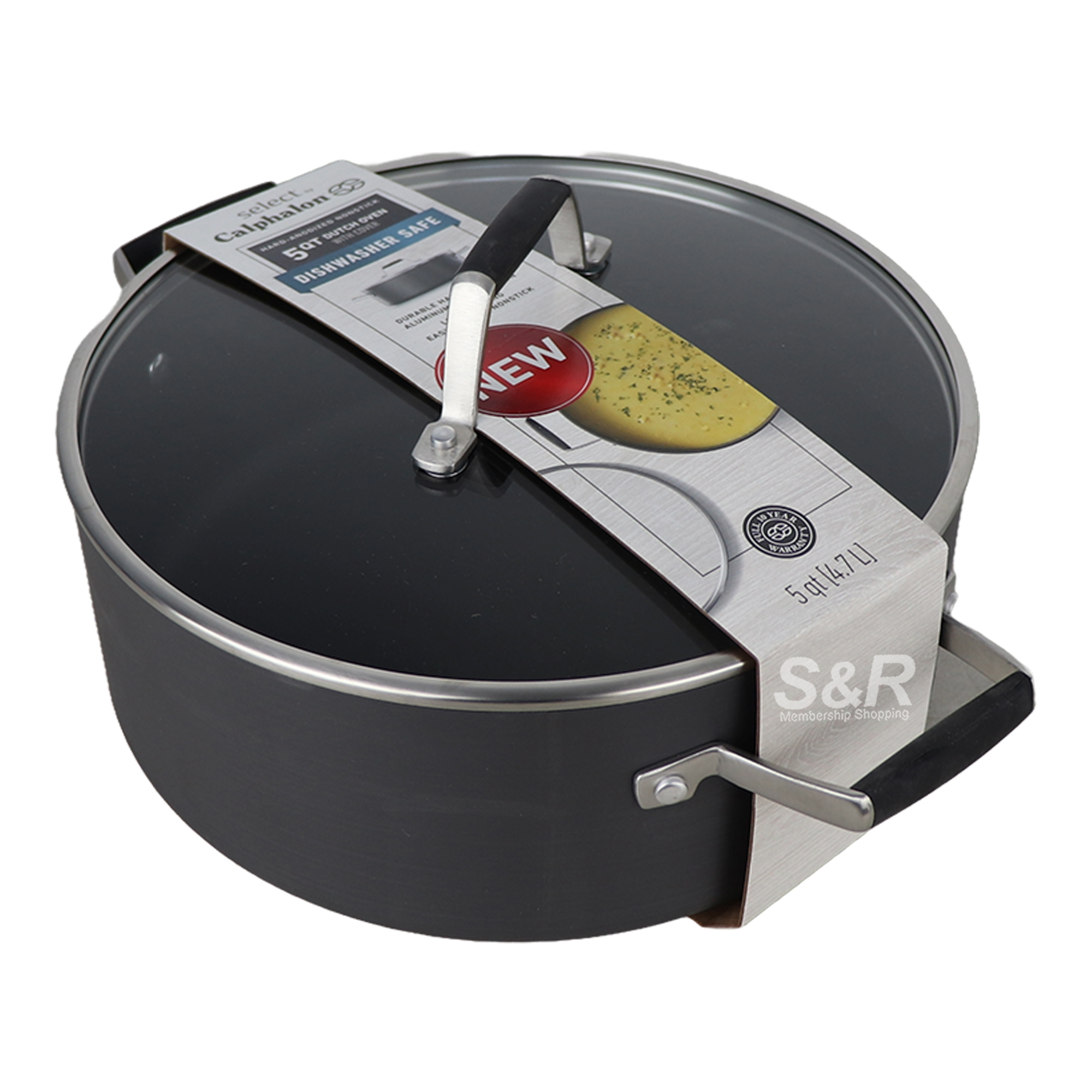 Select Calphalon 5QT Dutch Oven Select Calphalon 5QT Dutch Oven
